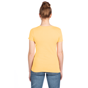 Women's 2X-Large Banana Cream Next Level 1510 