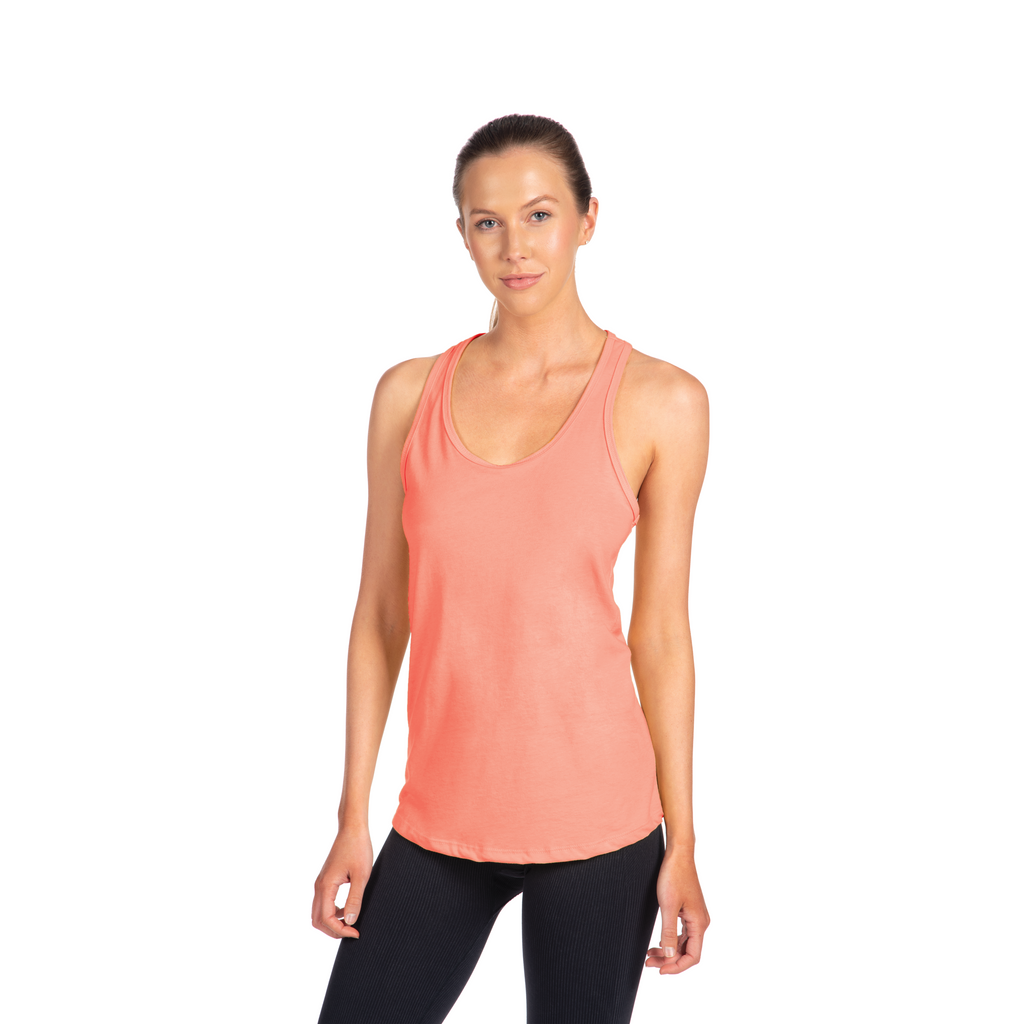 Women's 2X-Large Light Orange Next Level 1533 