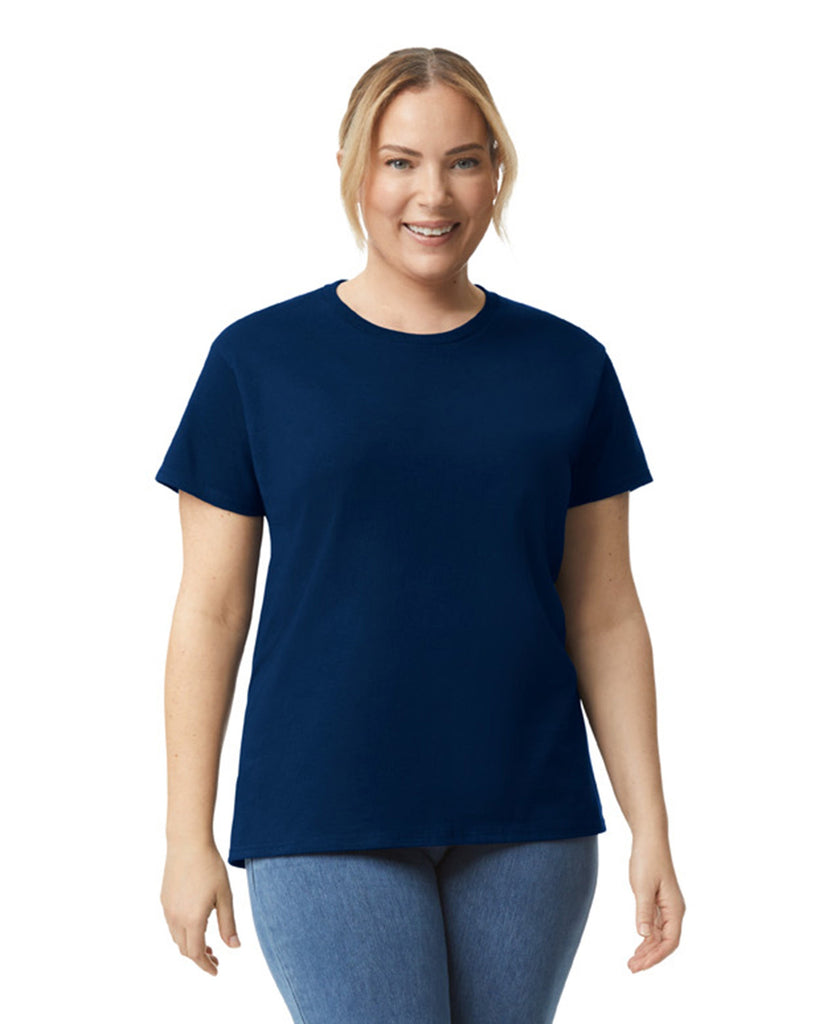 Women's 3X-Large Navy Gildan 2000L 