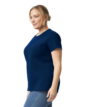 Women's 3X-Large Navy Gildan 2000L 