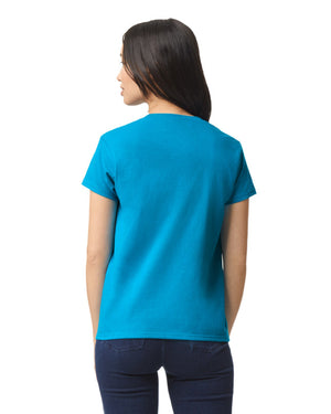 Women's 3X-Large Sapphire Gildan 2000L 