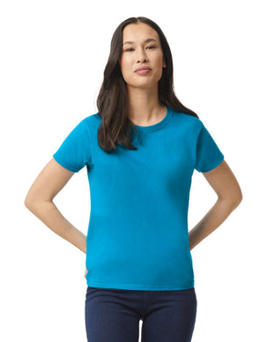 Women's 3X-Large Sapphire Gildan 2000L 