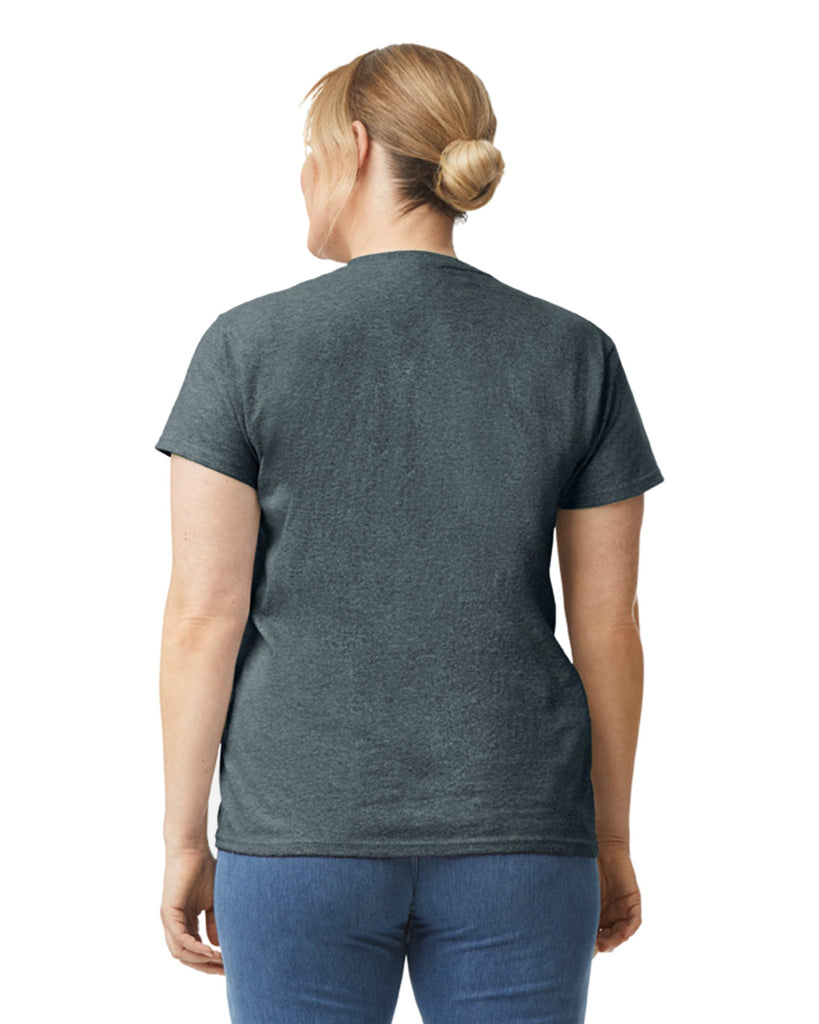 Women's 3X-Large Dark Htr Gildan 2000L 