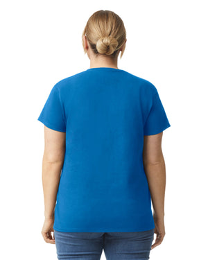 Women's 3X-Large Royal Gildan 2000L 