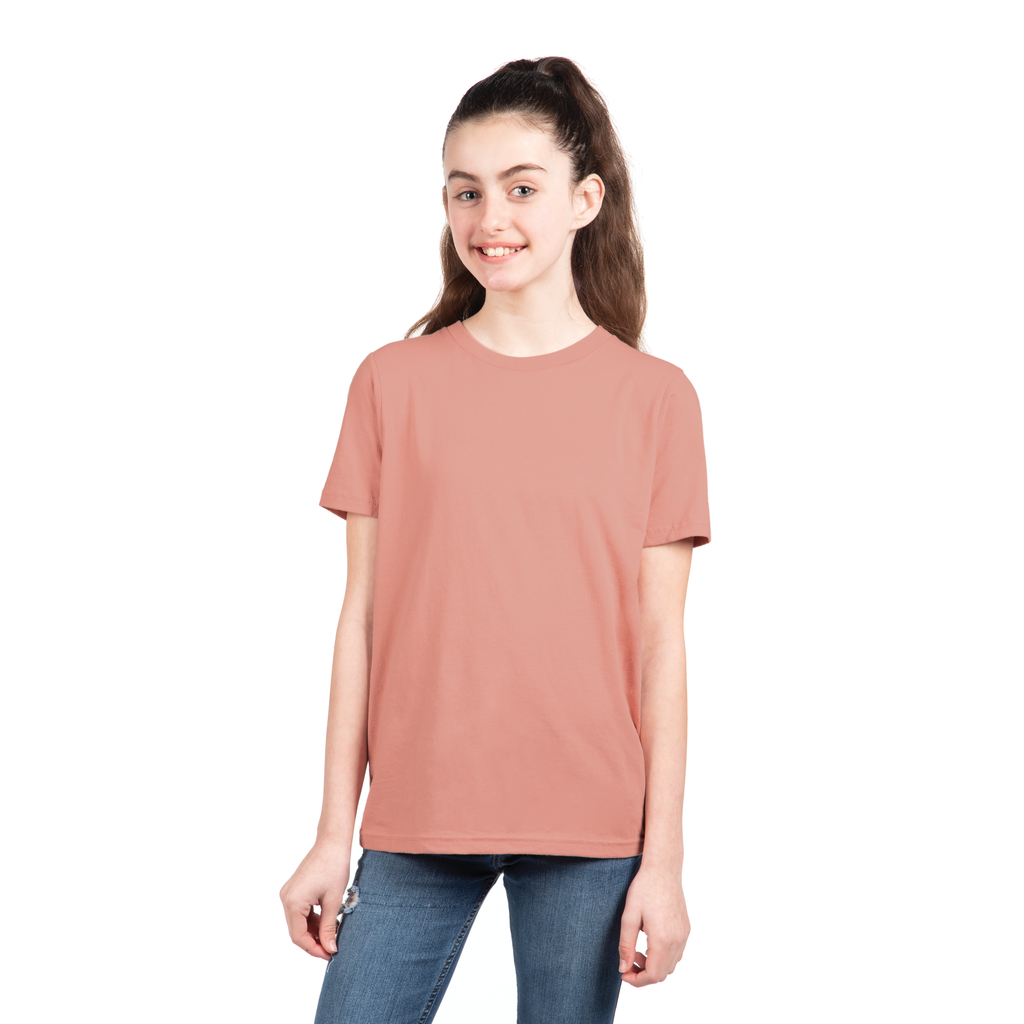 Youth X-Large Desert Pink Next Level 3310 