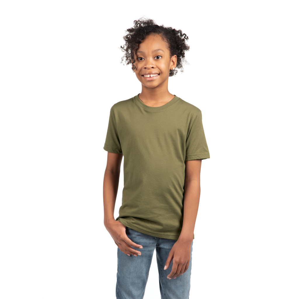 Youth X-Large Military Green Next Level 3310 