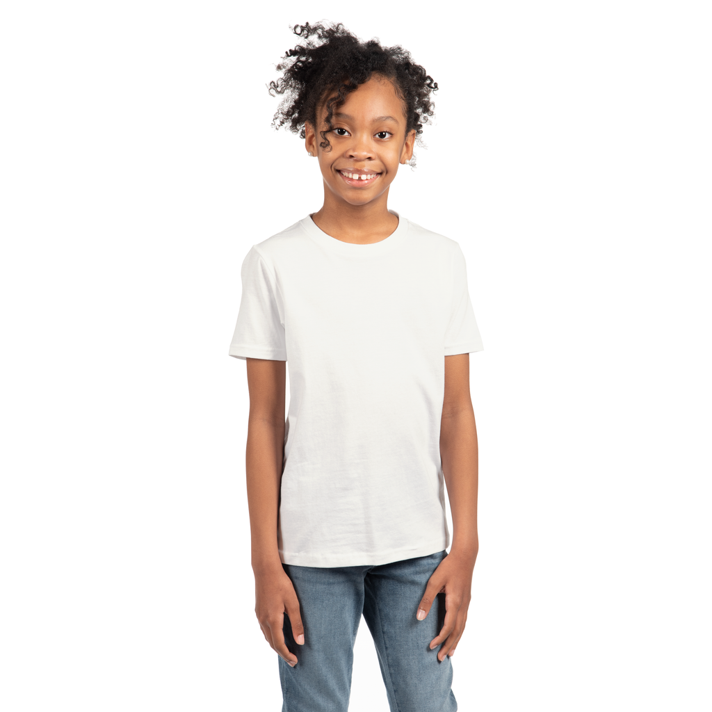 Youth X-Large White Next Level 3310 