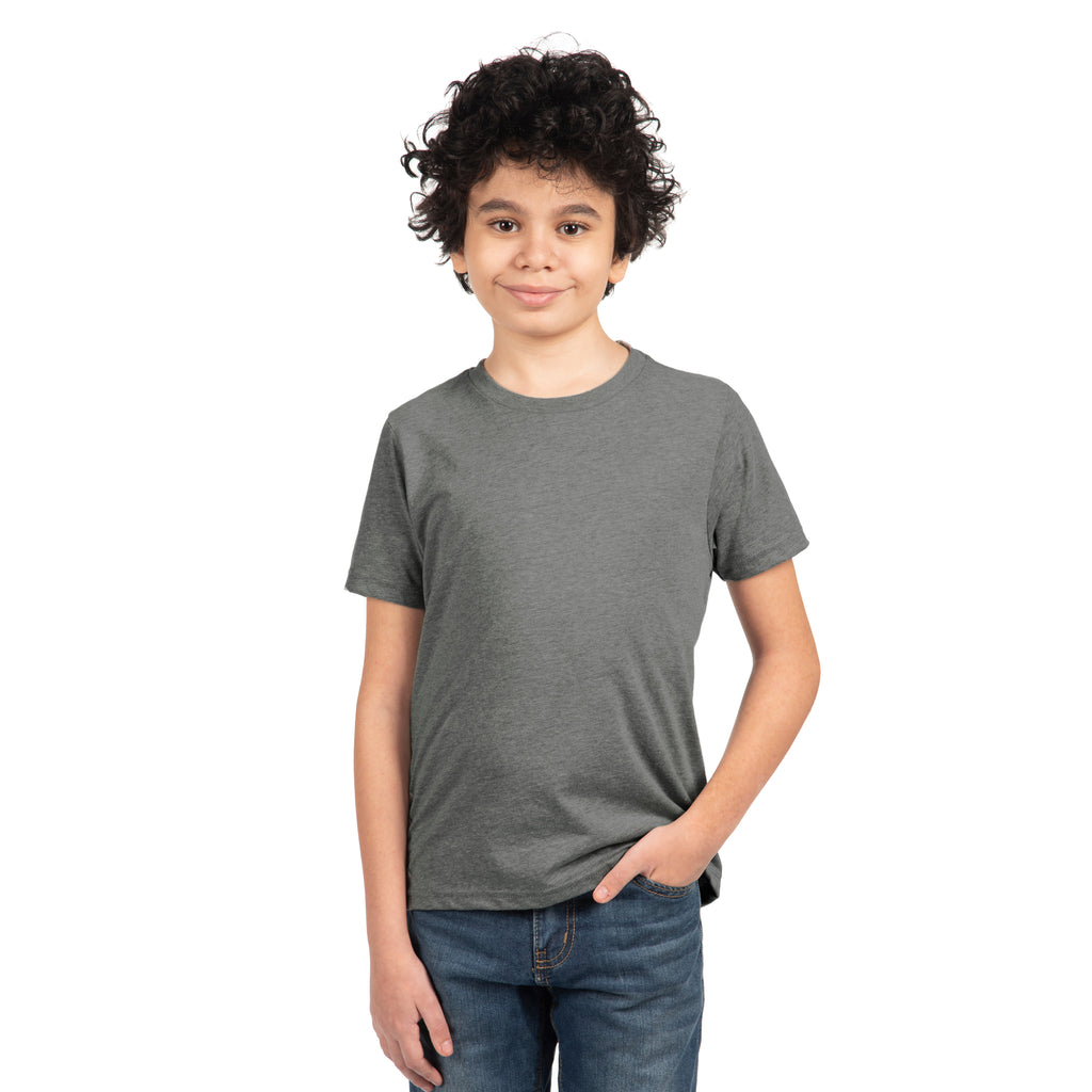 Youth X-Large Dark Heather Gray Next Level 3312 