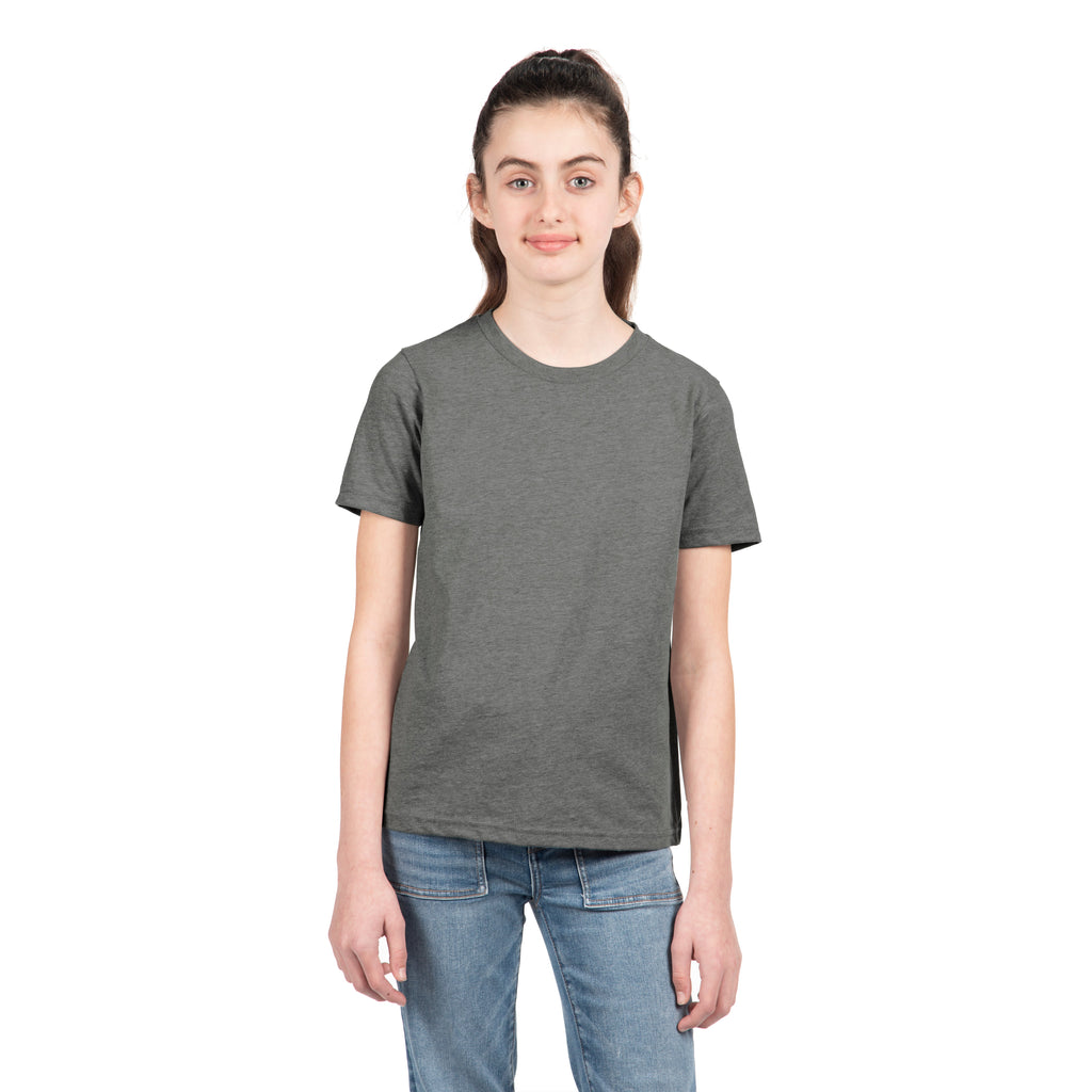 Youth X-Large Dark Heather Gray Next Level 3312 
