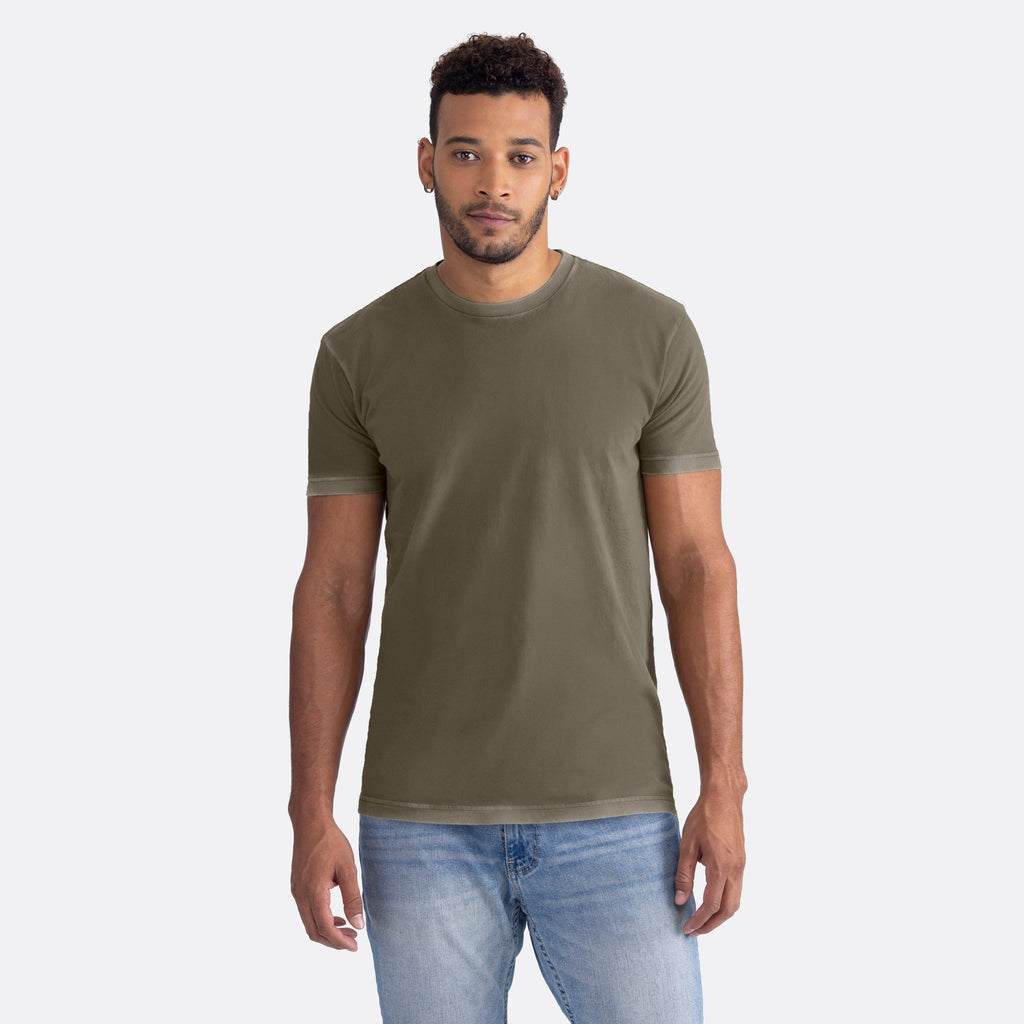 3X-Large Washed Military Green Next Level 3600SW 