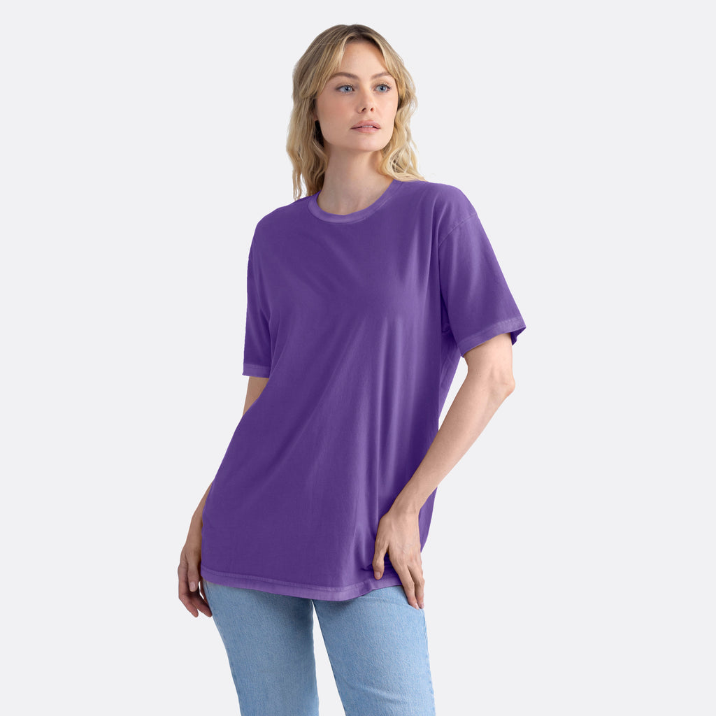 3X-Large Washed Purple Rush Next Level 3600SW 