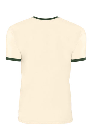 3X-Large Natural/forest Green Next Level 3604 