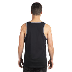 2X-Large Black/heather Gray Next Level 3633 