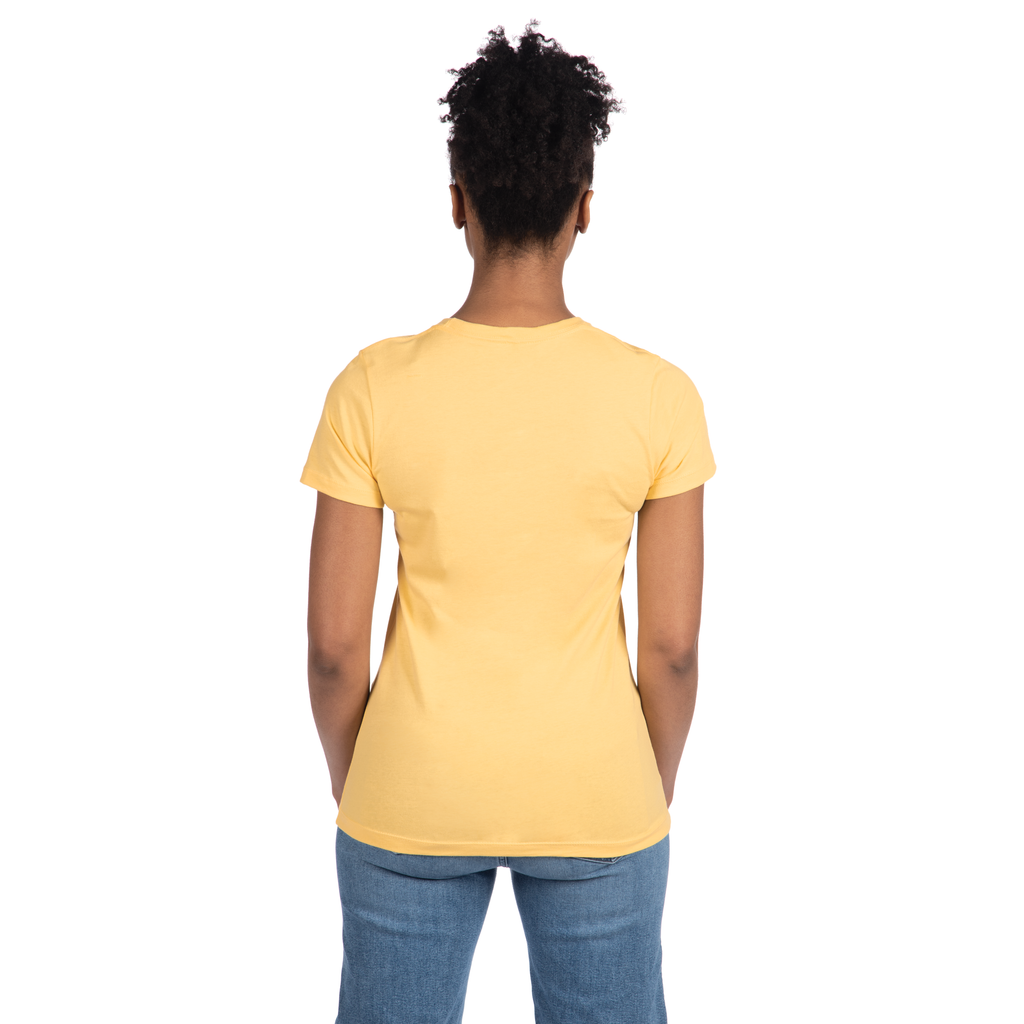 Women's 3X-Large Banana Cream Next Level 3900 