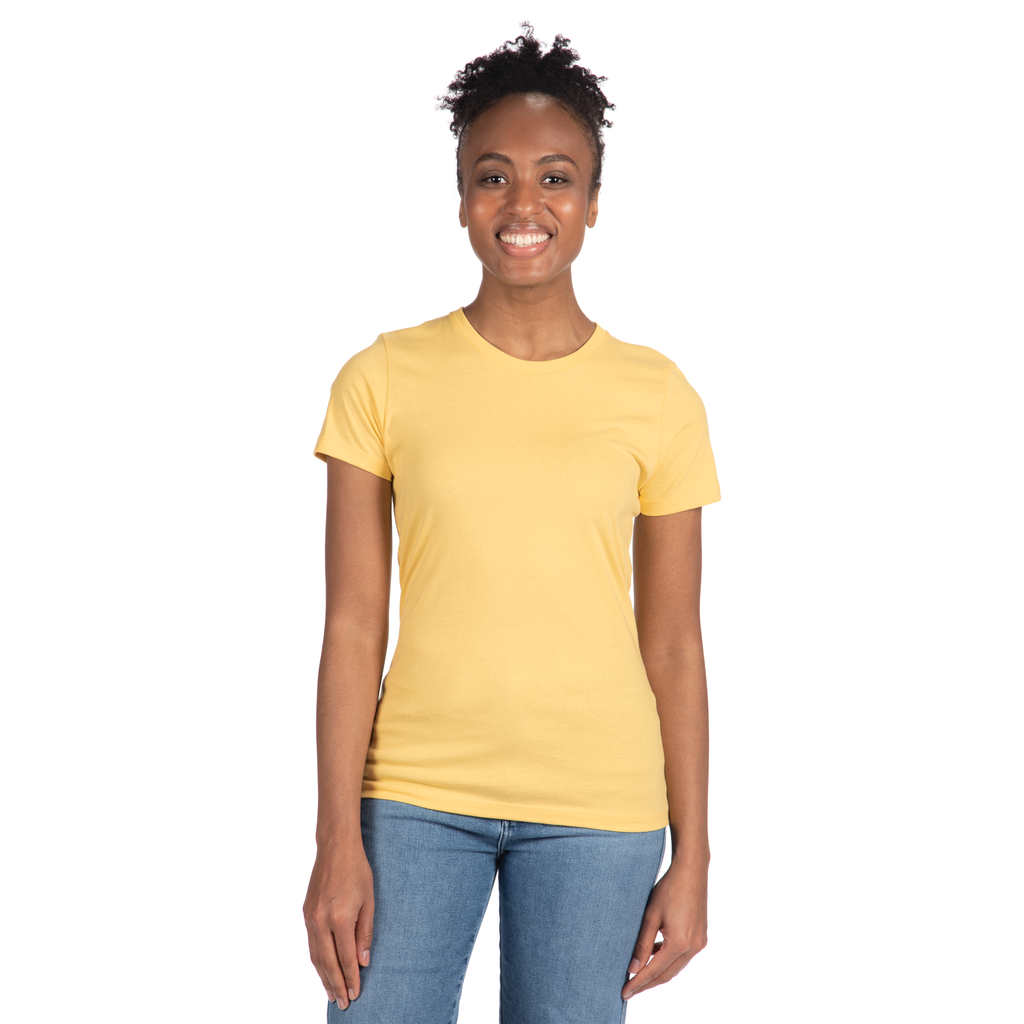Women's 3X-Large Banana Cream Next Level 3900 