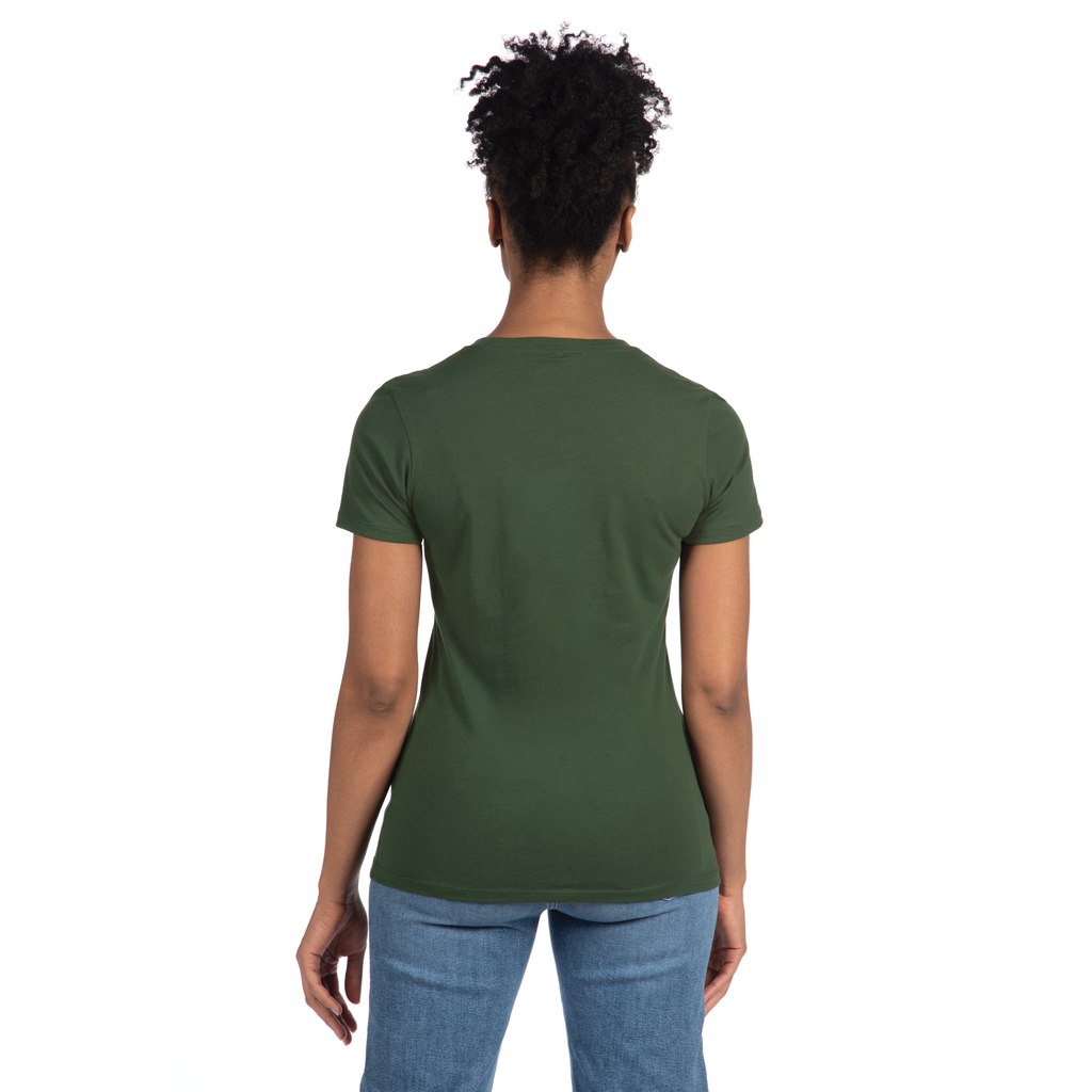 Women's 3X-Large Forest Green Next Level 3900 
