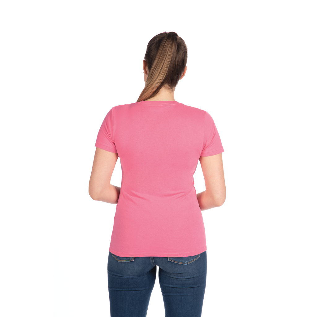 Women's 3X-Large Hot Pink Next Level 3900 