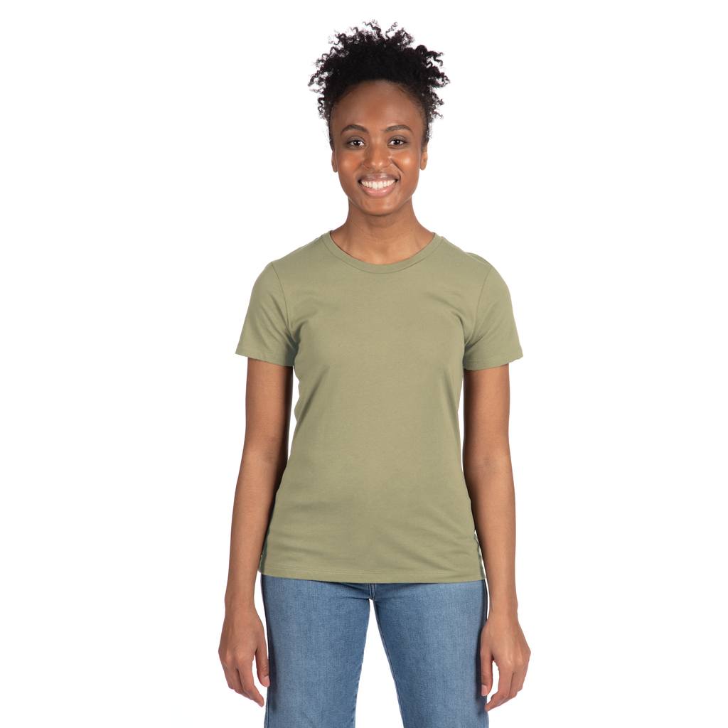 Women's 3X-Large Light Olive Next Level 3900 