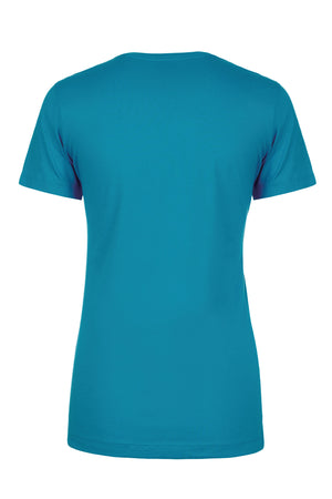 Women's 3X-Large Turquoise Next Level 3900 