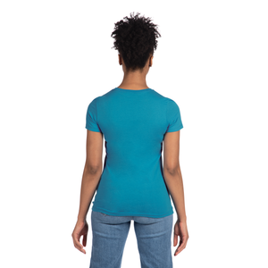 Women's 3X-Large Turquoise Next Level 3900 