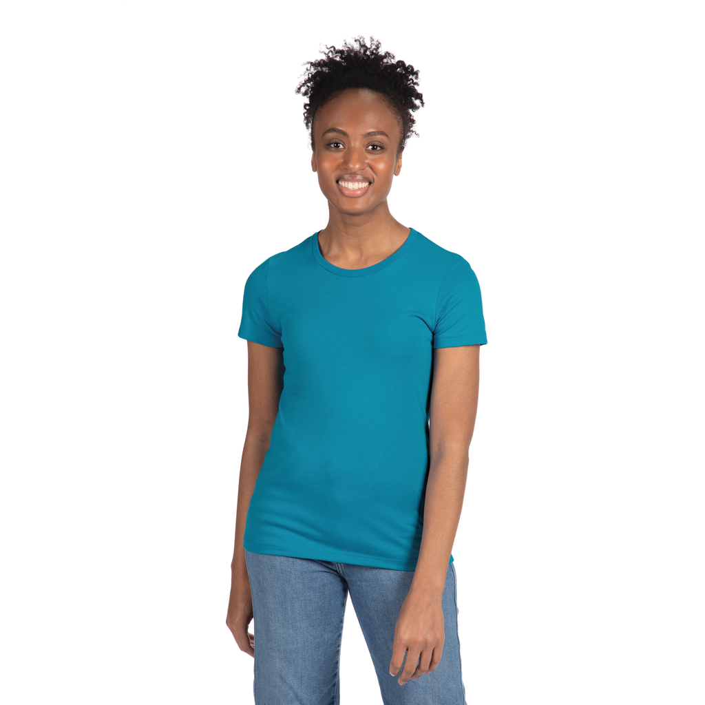 Women's 3X-Large Turquoise Next Level 3900 