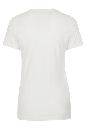 Women's 3X-Large White Next Level 3900 
