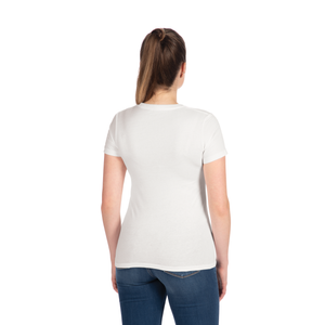 Women's 3X-Large White Next Level 3900 