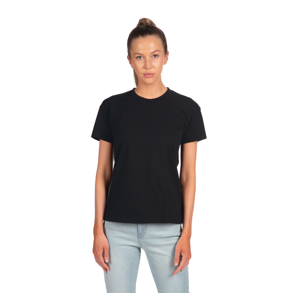 Women's 3X-Large Black Next Level 3910 