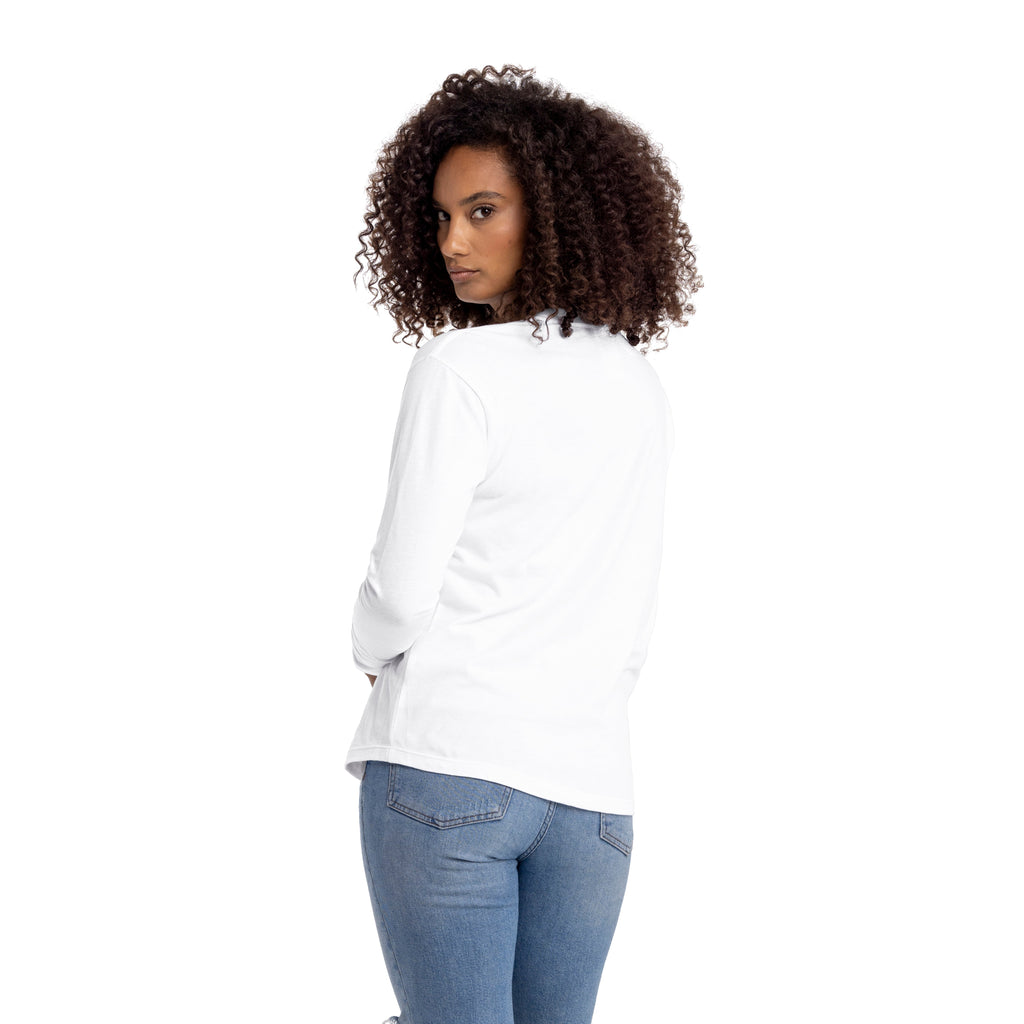 Women's 3X-Large White Next Level 3911 