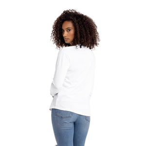 Women's 3X-Large White Next Level 3911 