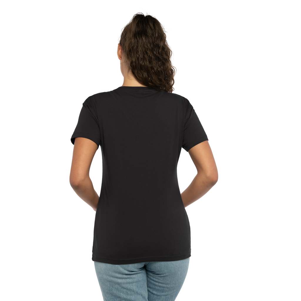 Women's 3X-Large Black Next Level 3940 