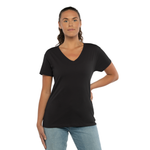 Women's 3X-Large Black Next Level 3940 