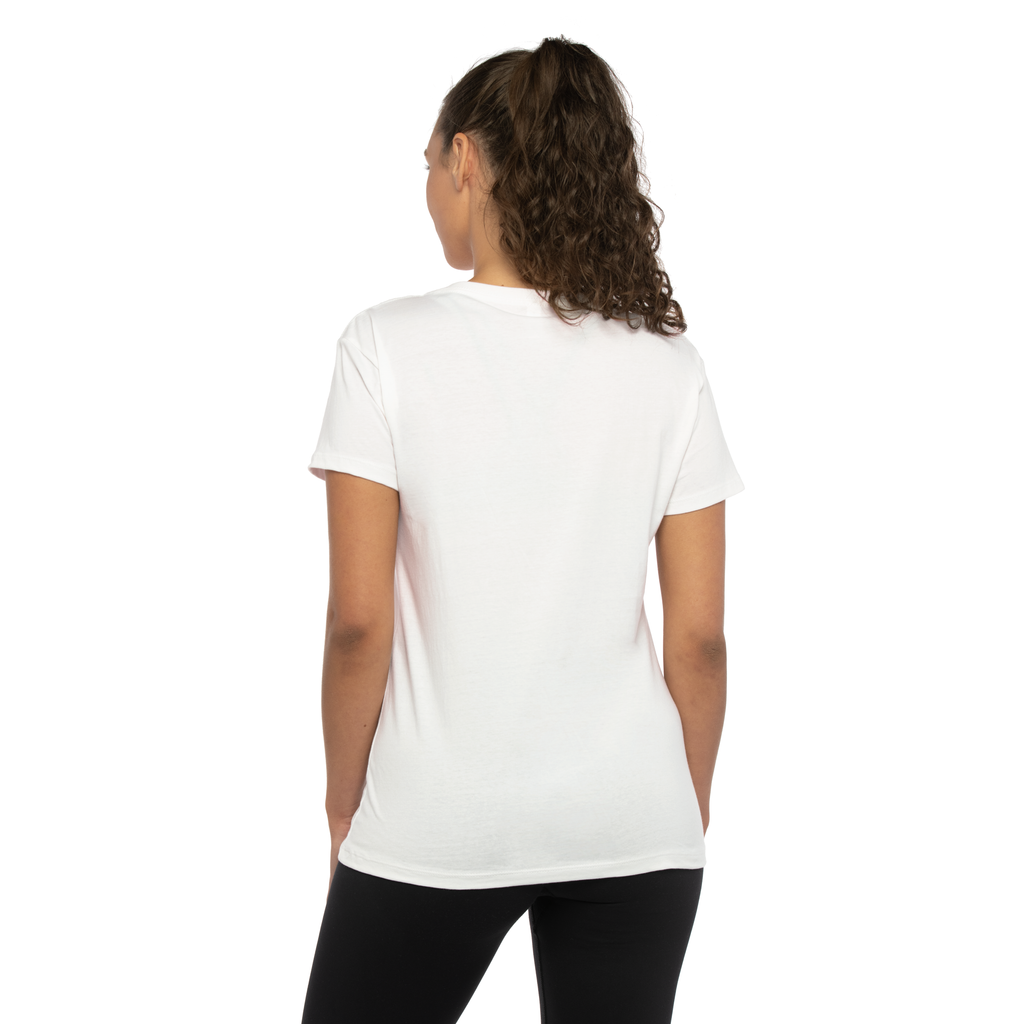 Women's 3X-Large White Next Level 3940 