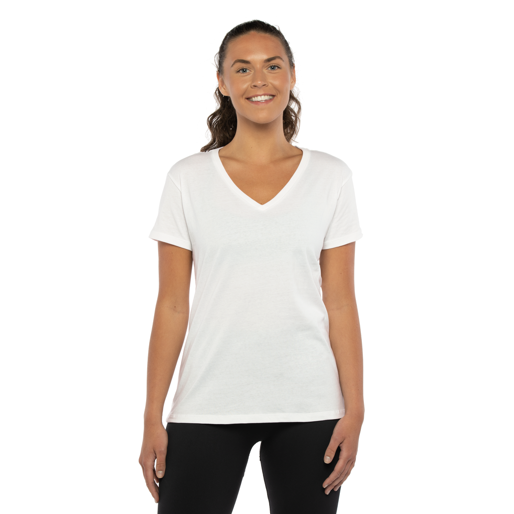 Women's 3X-Large White Next Level 3940 