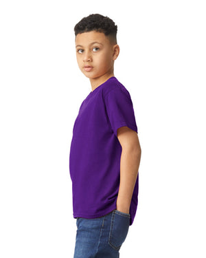 Youth X-Large Purple Gildan 5000B 