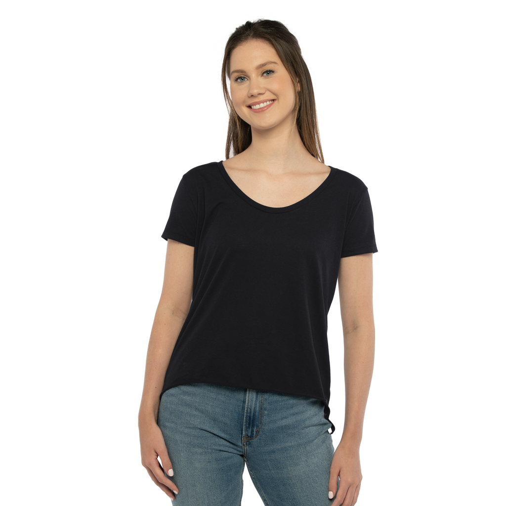 Women's 2X-Large Black Next Level 5030 
