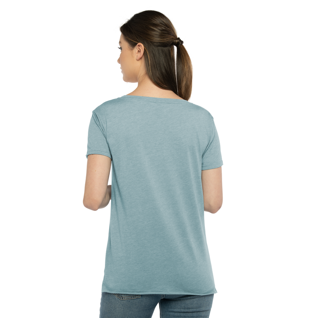 Women's 2X-Large Stonewash Denim Next Level 5030 