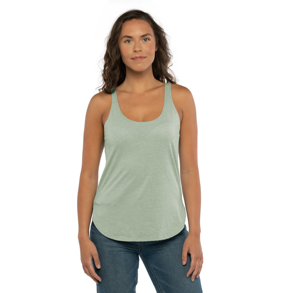 Women's 2X-Large Stonewash Green Next Level 5033 