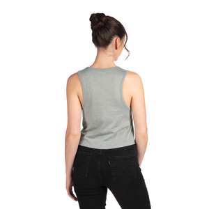 Women's 2X-Large Heather Gray Next Level 5083 