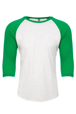 3X-Large Envy/heather White Next Level 6051 