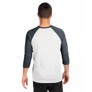 3X-Large Indigo/heather White Next Level 6051 
