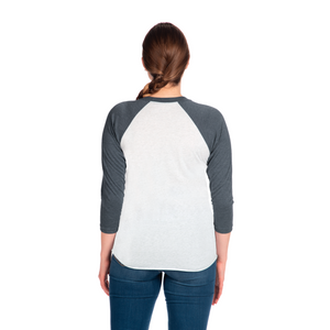 3X-Large Indigo/heather White Next Level 6051 
