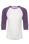 3X-Large Purple Rush/heather White Next Level 6051 
