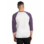 3X-Large Purple Rush/heather White Next Level 6051 