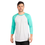 3X-Large Tahiti Blue/heather White Next Level 6051 