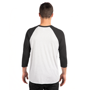 3X-Large Heather White/vintage Black Next Level 6051 