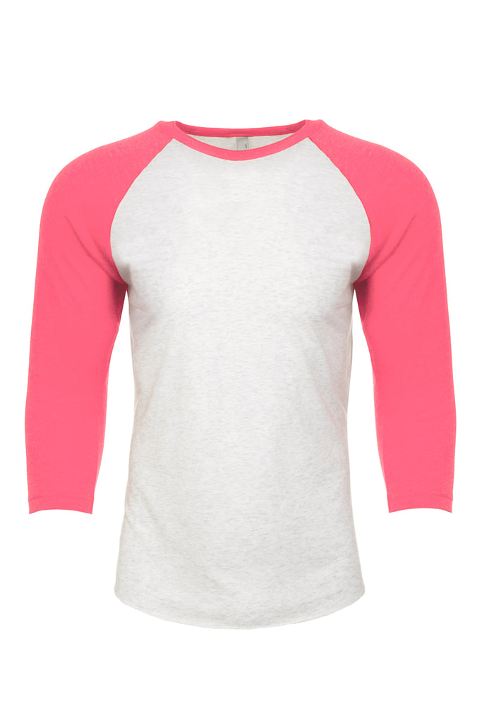 3X-Large Vintage Pink/heather White Next Level 6051 