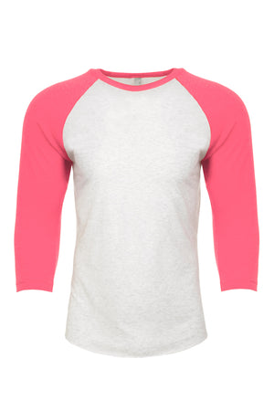 3X-Large Vintage Pink/heather White Next Level 6051 