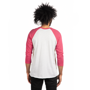 3X-Large Vintage Pink/heather White Next Level 6051 