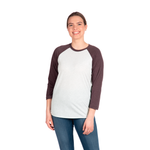 3X-Large Vintage Purple/heather White Next Level 6051 